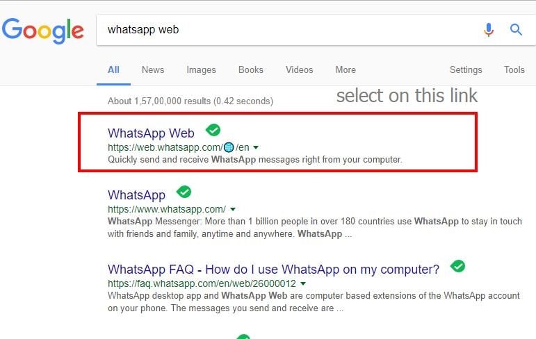 Free download WhatsApp messenger for laptop